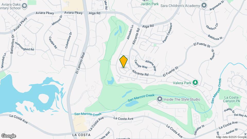 7321 Alicante Rd Apt C Map and Location Details