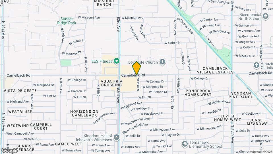 4852 N 81st Dr Map and Location Details