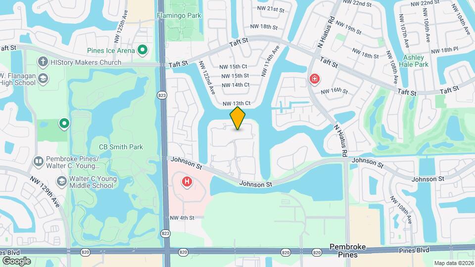 11761 NW 12th St Map and Location Details