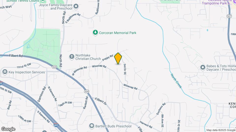 19103 2nd Ave SE Map and Location Details