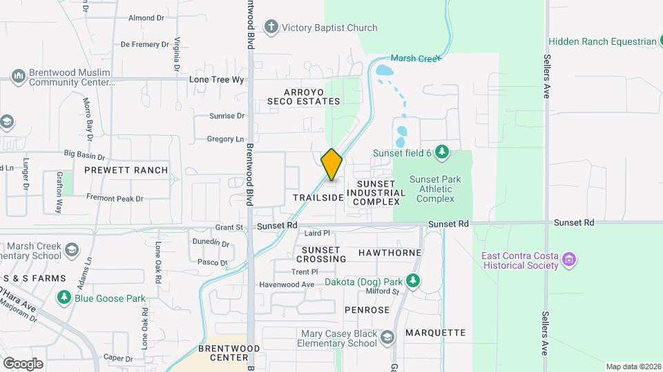253 Creektrail Ct Map and Location Details