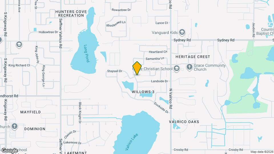 1327 Windjammer Pl Map and Location Details