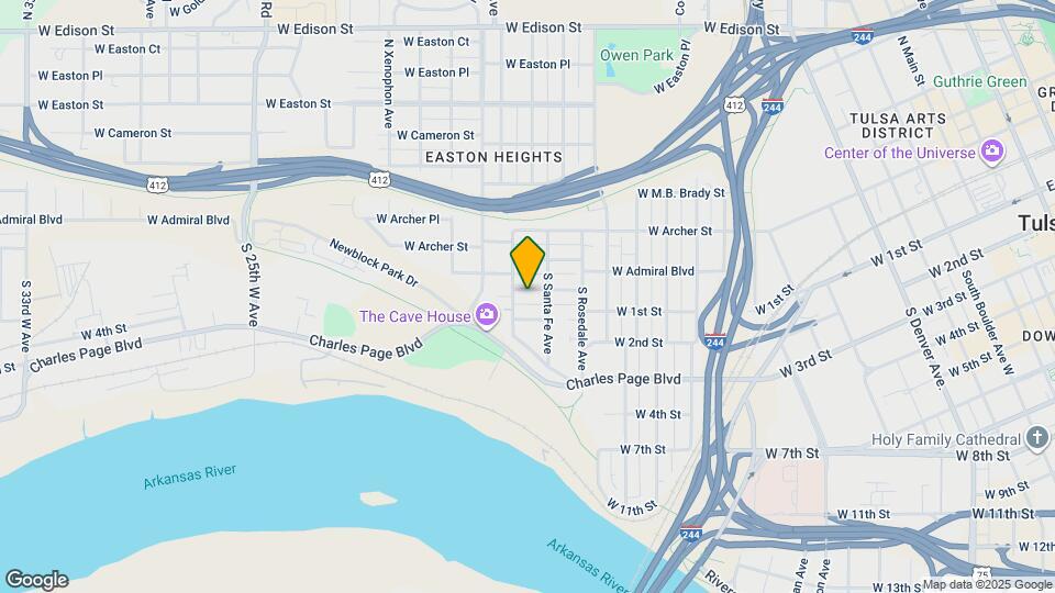 1516 W Bowen Pl Map and Location Details