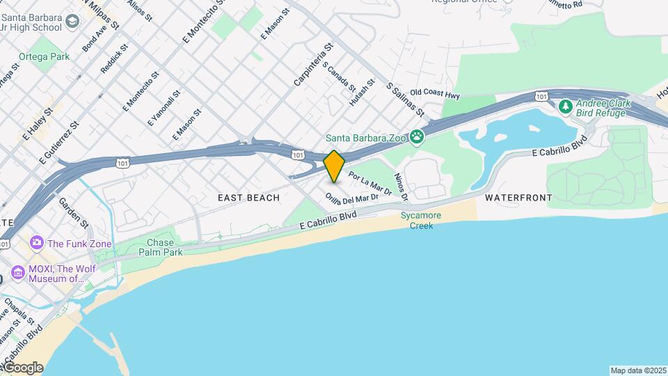 412 Corona Del Mar Mapa y Detalles de la Ubicación