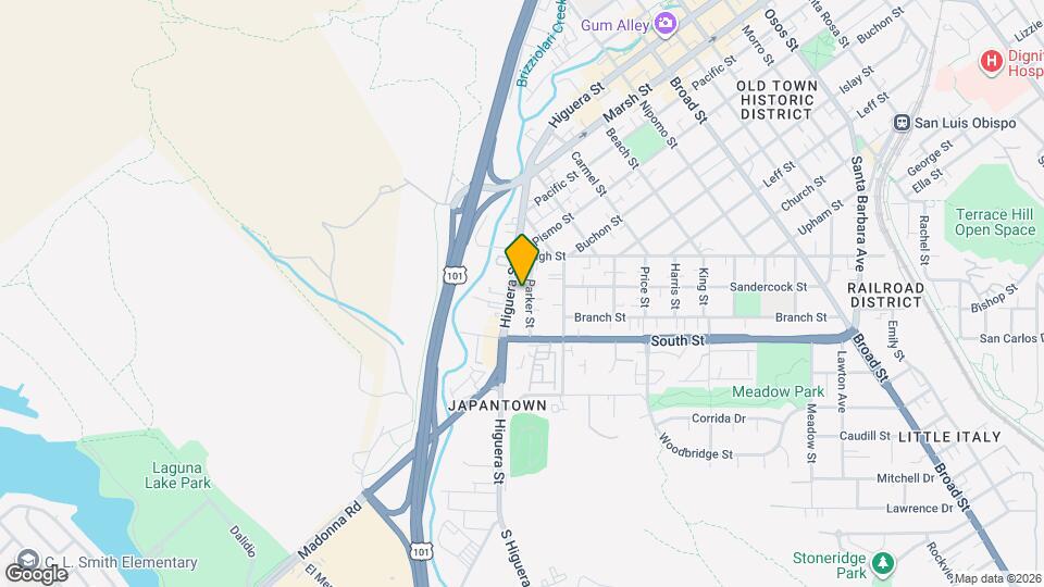 245 Higuera St Map and Location Details
