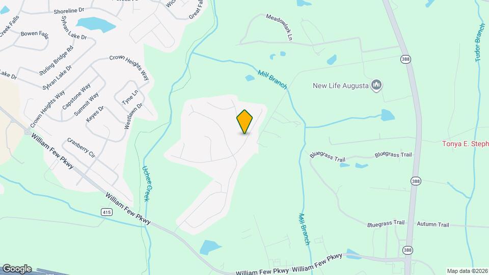 3921 Berkshire Way Map and Location Details