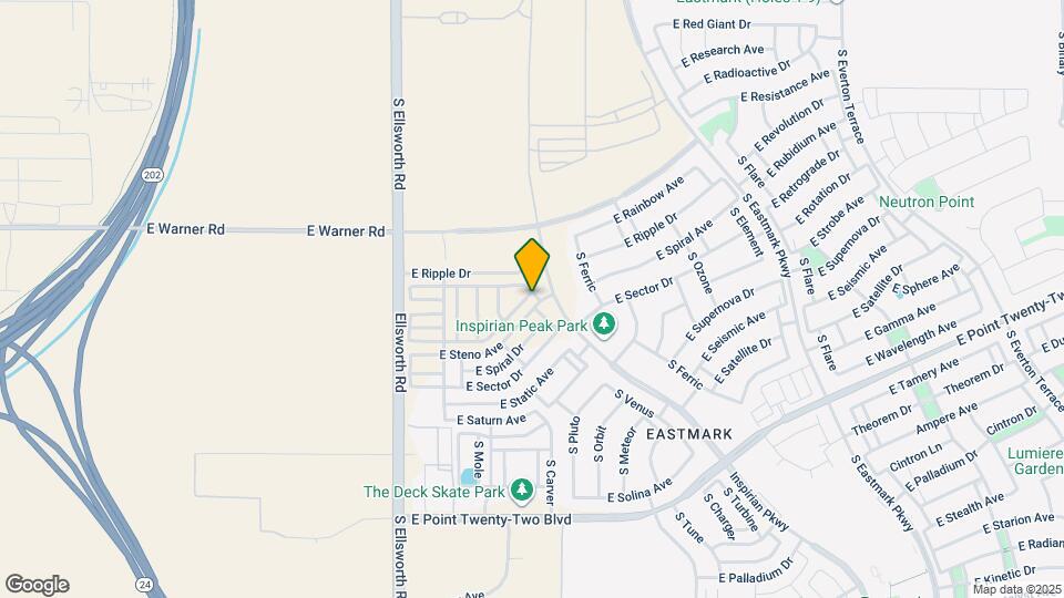 9439 East Sebring Avenue Map and Location Details