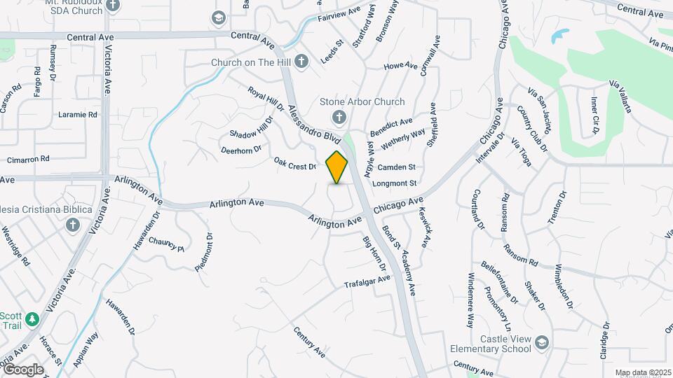 2174 Falcon Crest Dr Map and Location Details