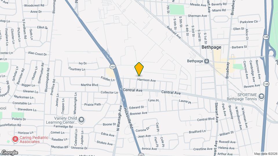 212 Harrison Ave Map and Location Details