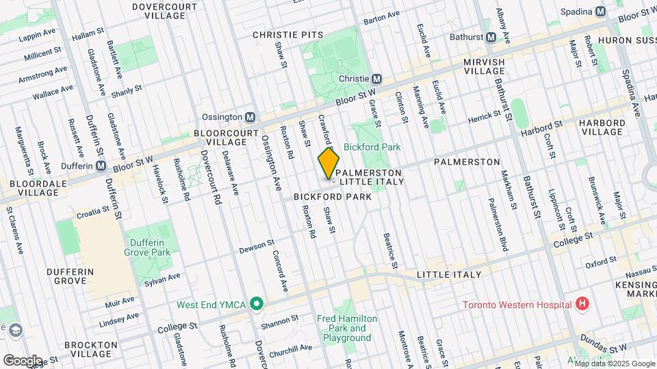 364 Harbord St Map and Location Details
