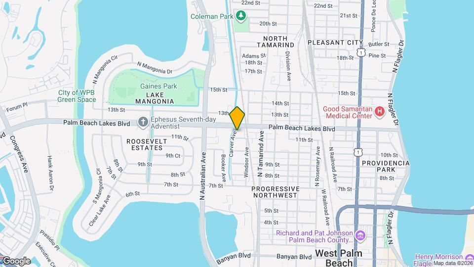 1121 11th St Map and Location Details