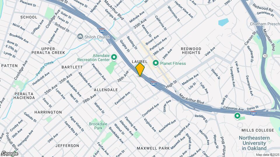 4101 Porter St Map and Location Details