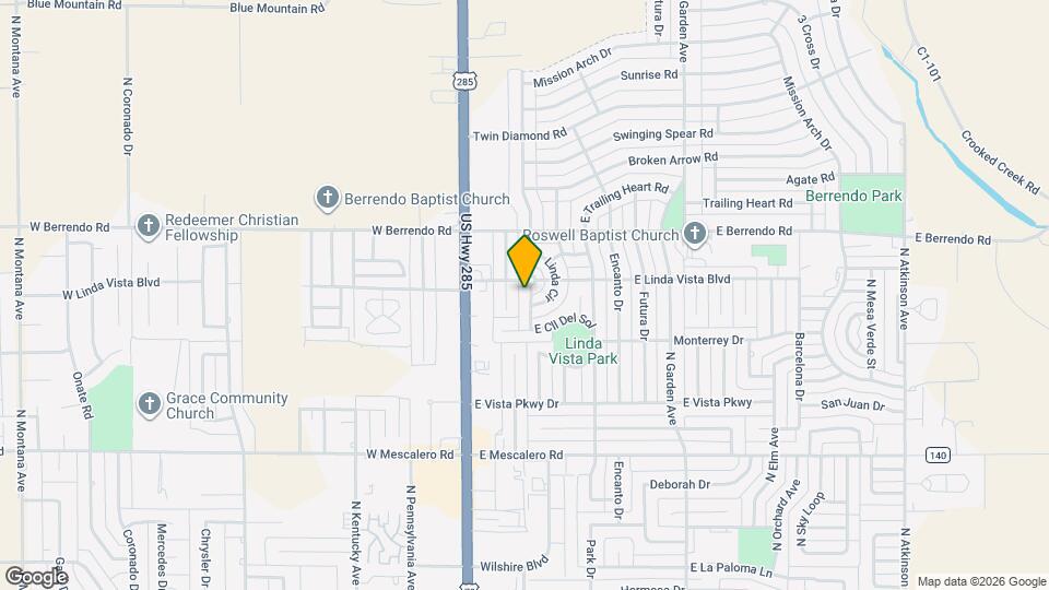 3110 Bandolina Ave Map and Location Details