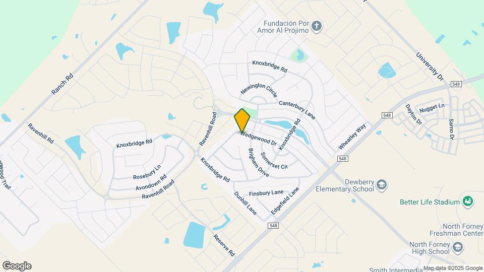 1207 Wedgewood Dr Map and Location Details