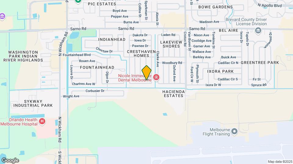 2360 Apache Dr Map and Location Details