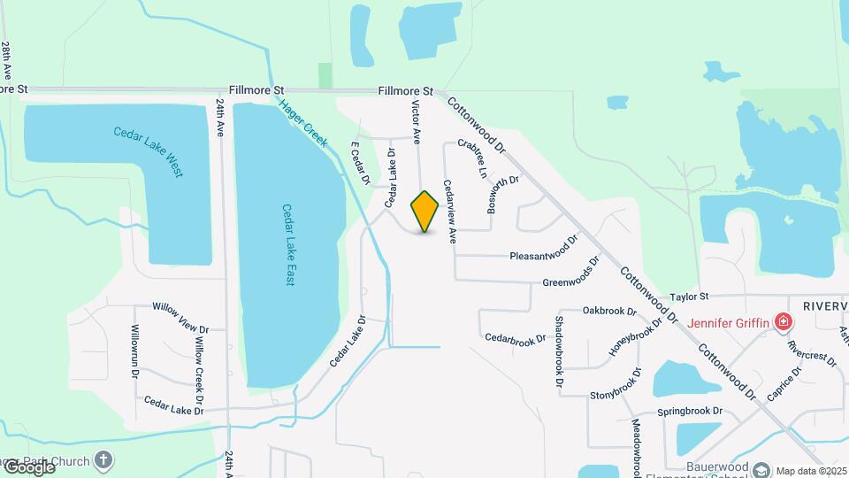 8919 Norman Dr, Unit 2 Bed 1 Bath Map and Location Details