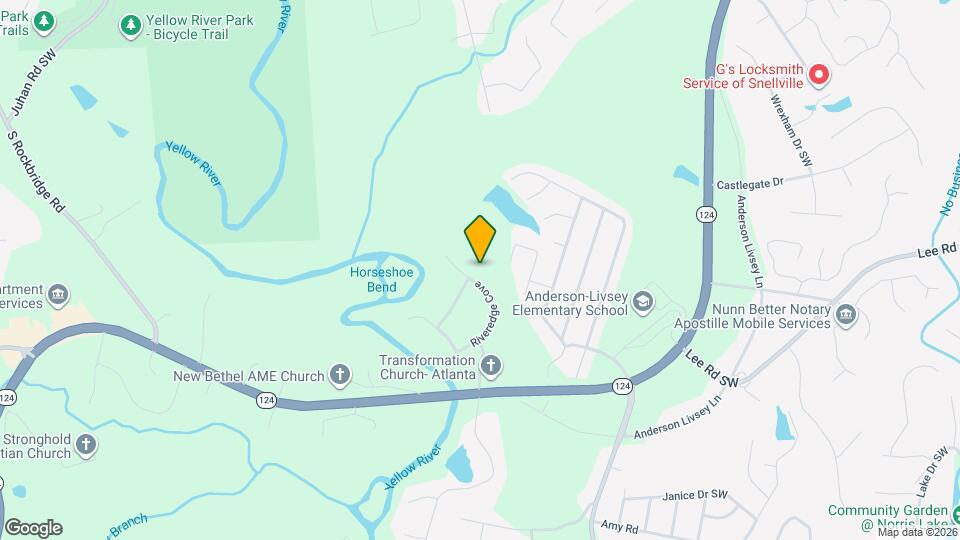 4654 Riveredge Cv Map and Location Details