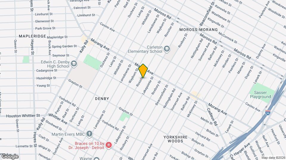 11594 Rossiter St Mapa y Detalles de la Ubicación