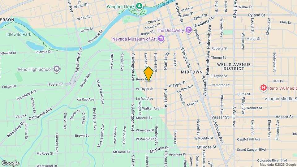 812 Lander St Map and Location Details