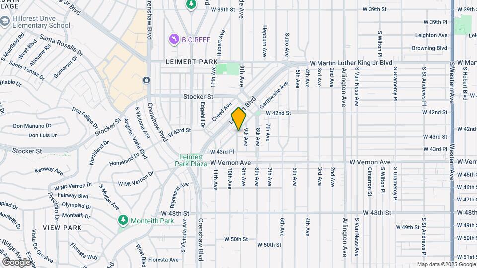 4302 1/2 10th Ave, Unit 4302 1/2 Map and Location Details