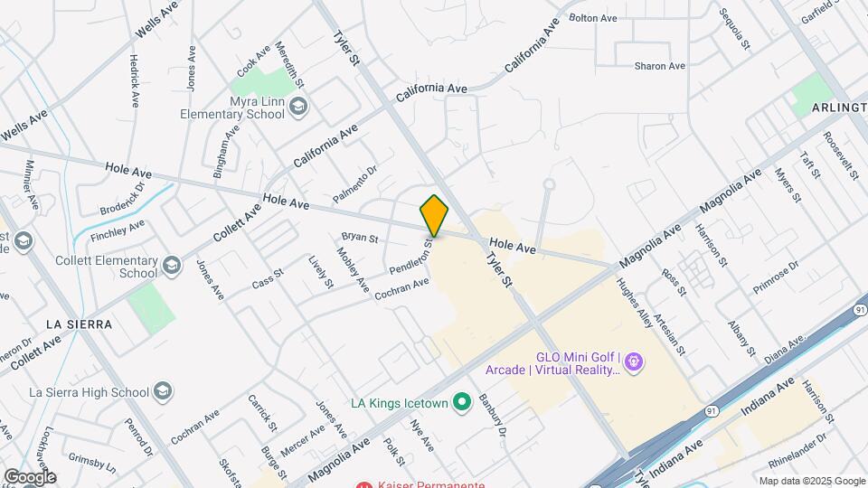 10326 Pendleton St Map and Location Details