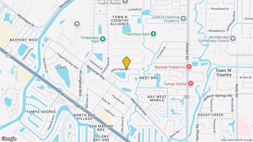 10253 Oasis Palm Dr Map and Location Details