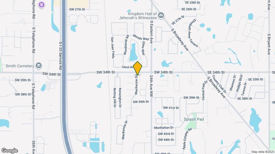 3509 Brittany Ct Map and Location Details