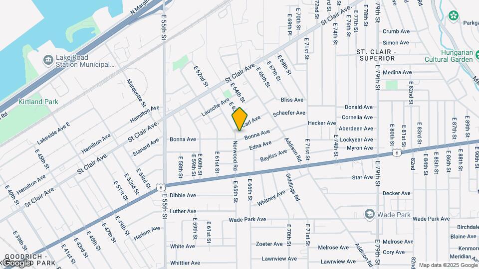 1203 Norwood Rd Map and Location Details