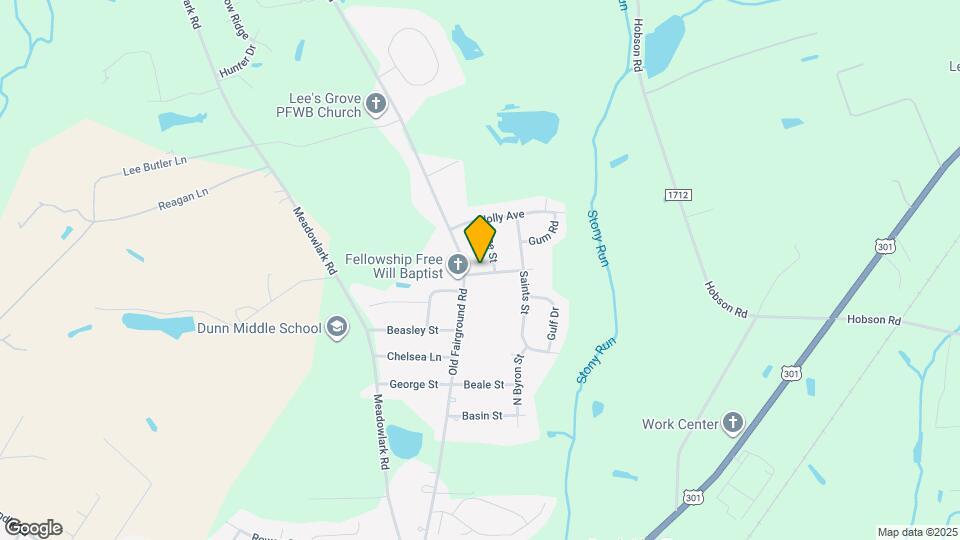 105 Sycamore St Map and Location Details