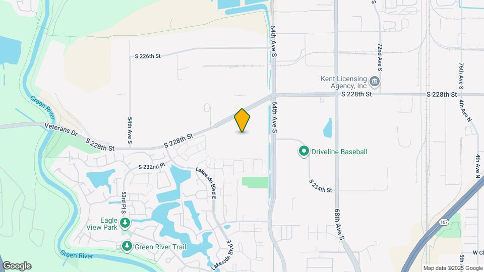 6123 S 232nd St Map and Location Details