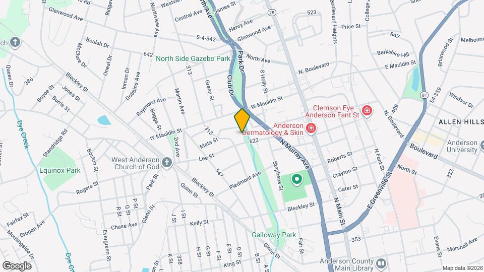 1405 Benjamin St Map and Location Details