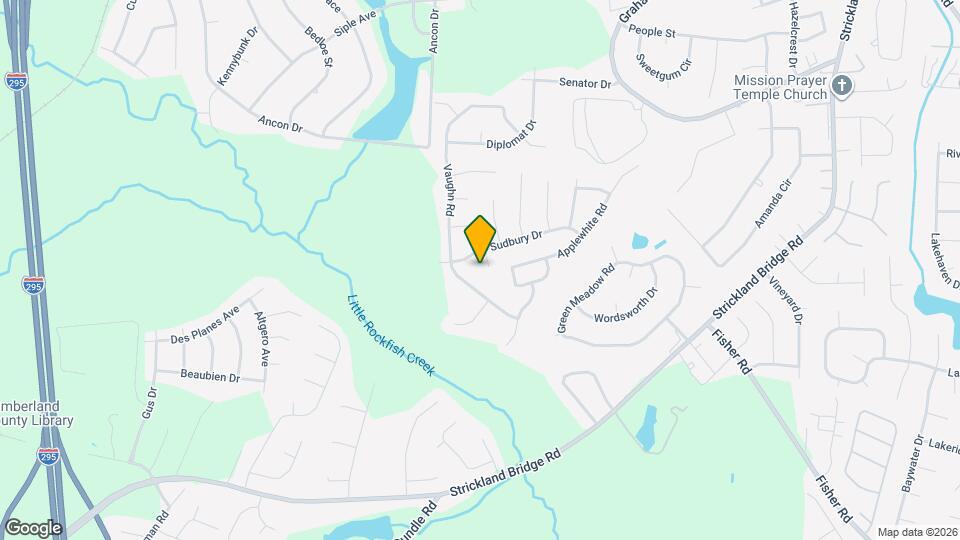 6804 Leeds Ct Map and Location Details