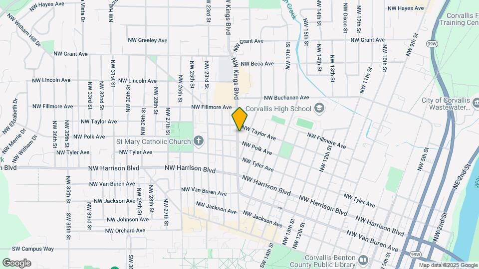 621 NW Kings Blvd Map and Location Details