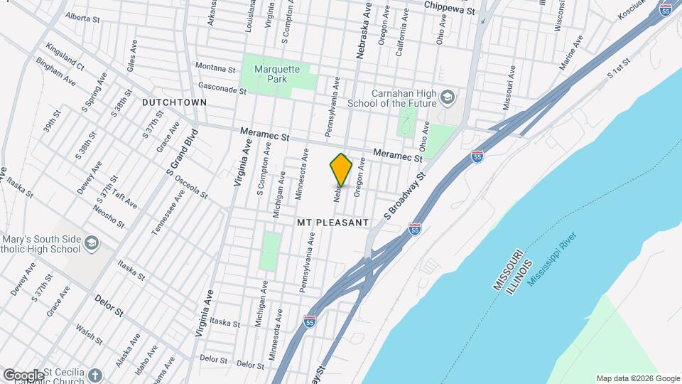 4308 Nebraska Ave Mapa y Detalles de la Ubicación