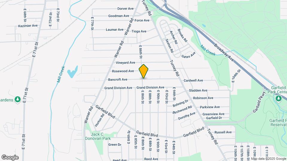 8602 Bancroft Ave Map and Location Details
