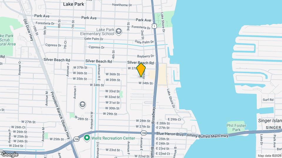 111 W 35th St Map and Location Details