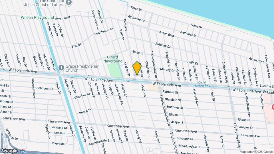 4405 Kent Ave Mapa y Detalles de la Ubicación