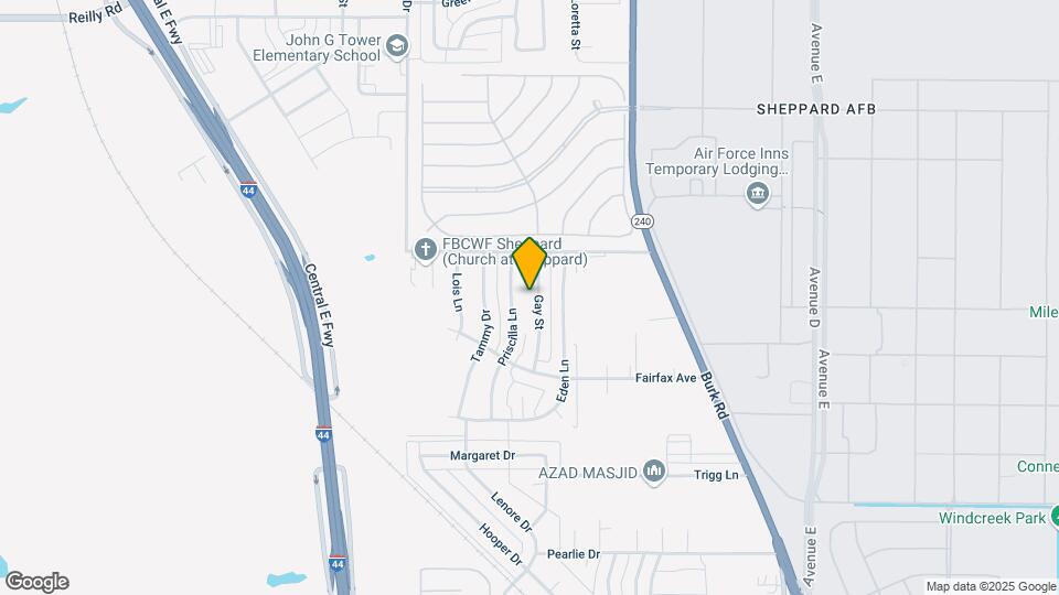4726 Gay St Map and Location Details