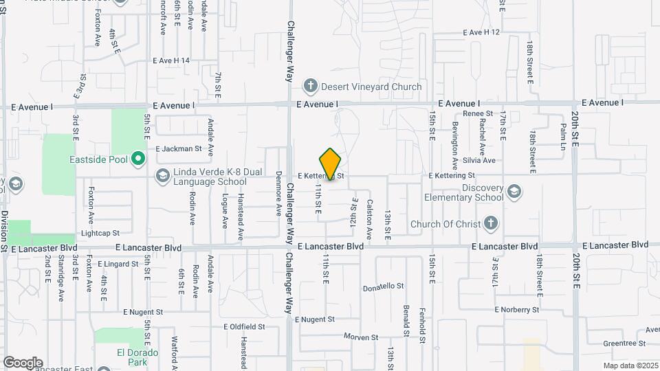 1109 E Kildare St Map and Location Details