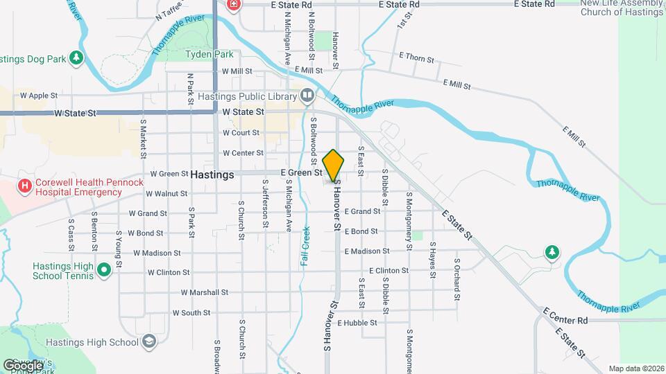 430 S Hanover St Map and Location Details