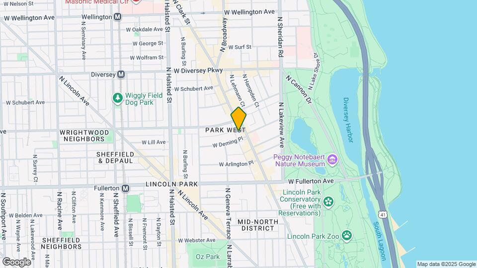 506 W Deming Pl Map and Location Details