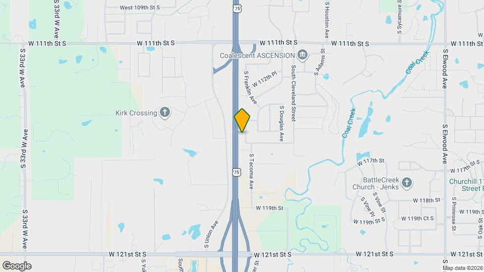 11524 S Franklin Ave Map and Location Details