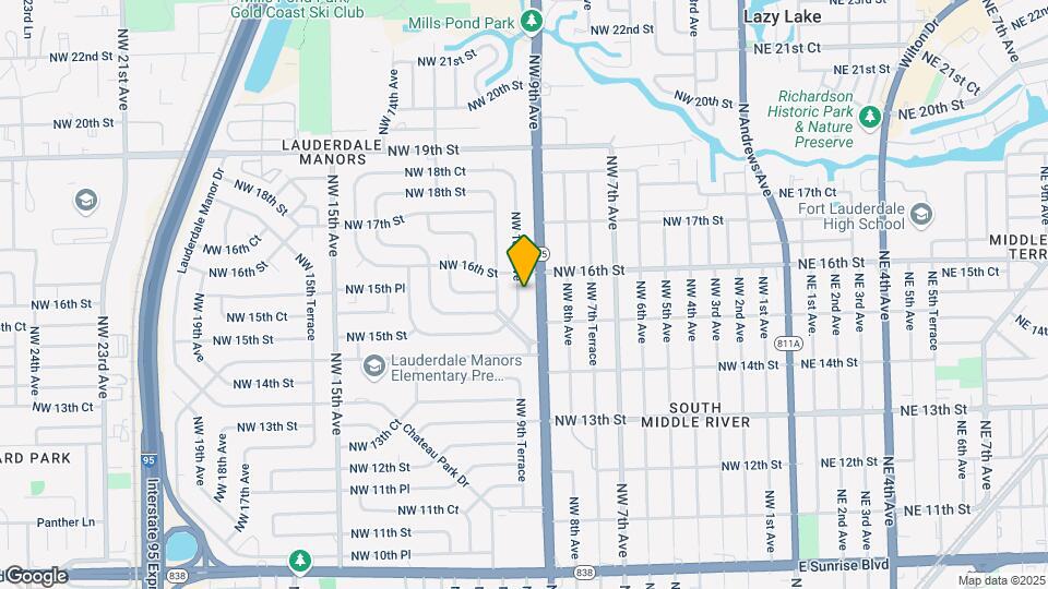 1522 NW 10th Ave Map and Location Details
