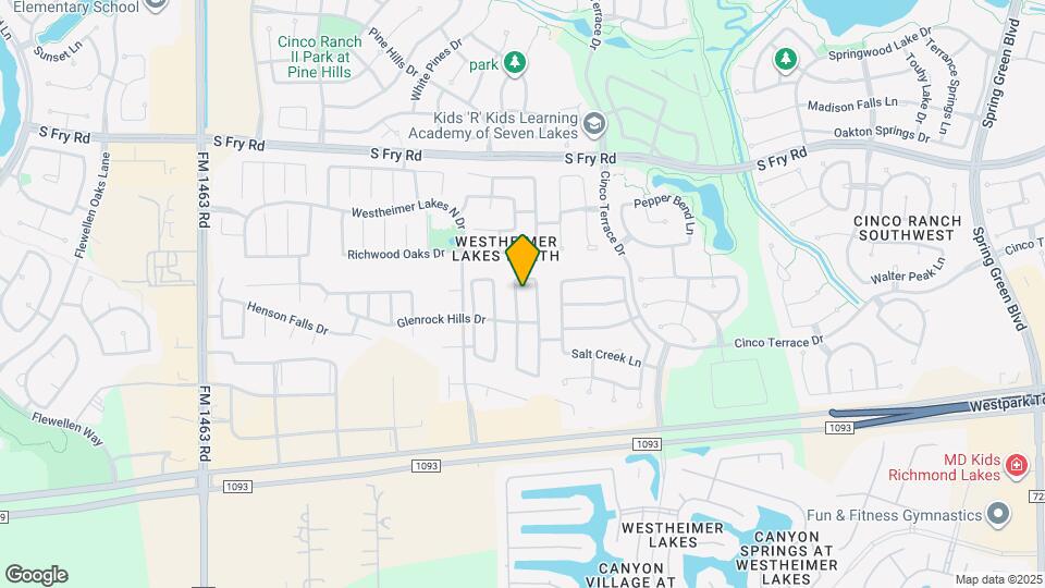 6323 Richland Hills Dr Map and Location Details