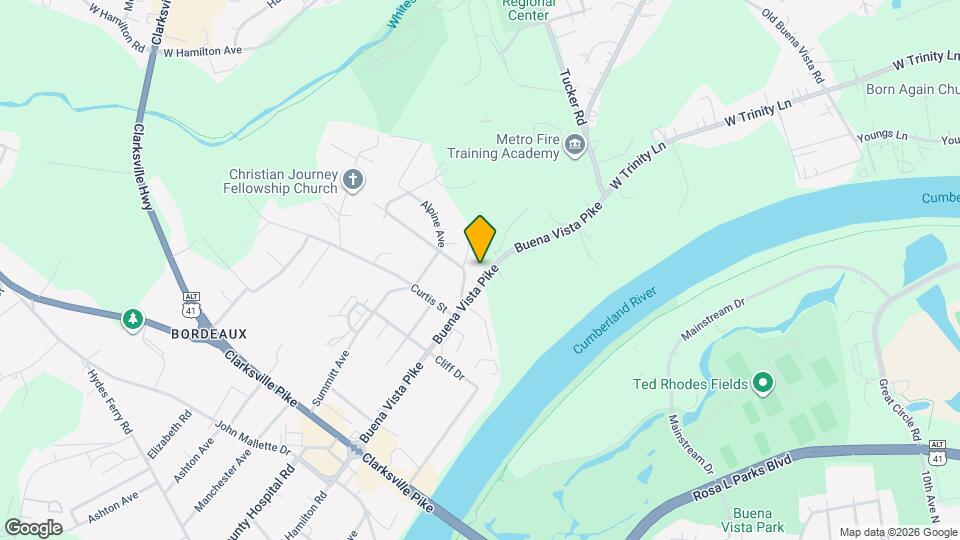 2401 Buena Vista Pike Map and Location Details