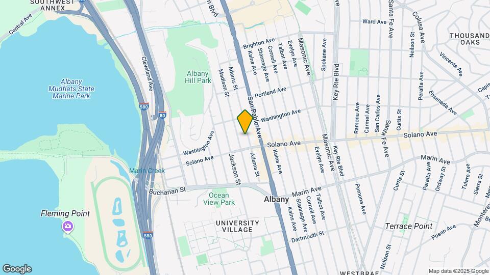 836 Adams St, Unit B Mapa y Detalles de la Ubicación