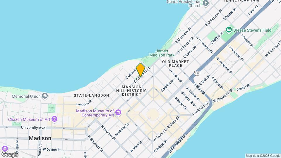 111 E Gorham St, Unit 1 Mapa y Detalles de la Ubicación