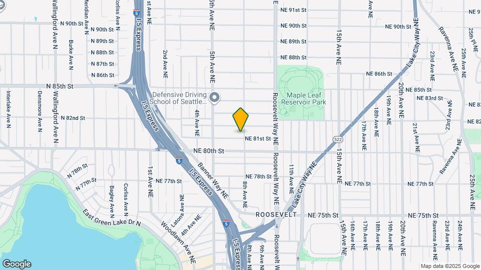 8107 8th Ave NE Map and Location Details