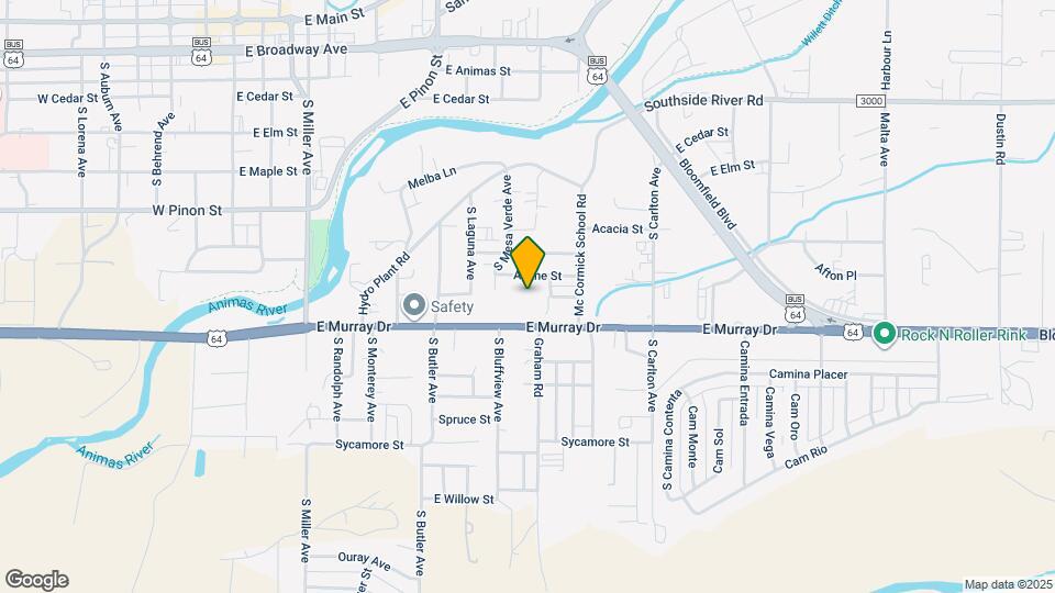 930 E Murray Dr Map and Location Details