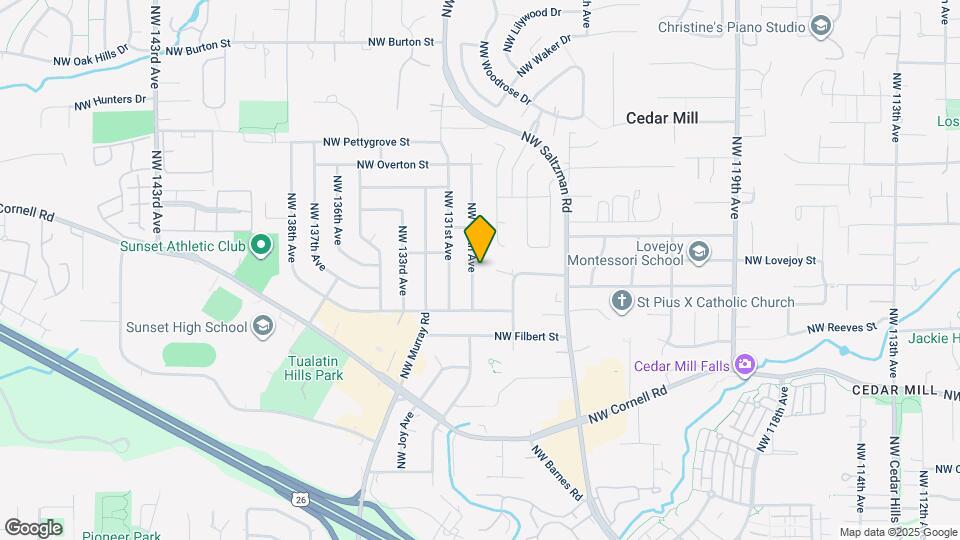 1420 NW 130th Ave Map and Location Details